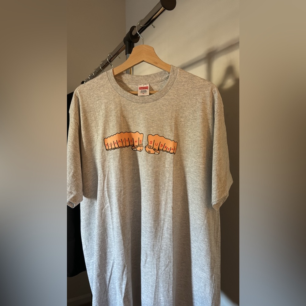 Supreme x ToyMachine tee